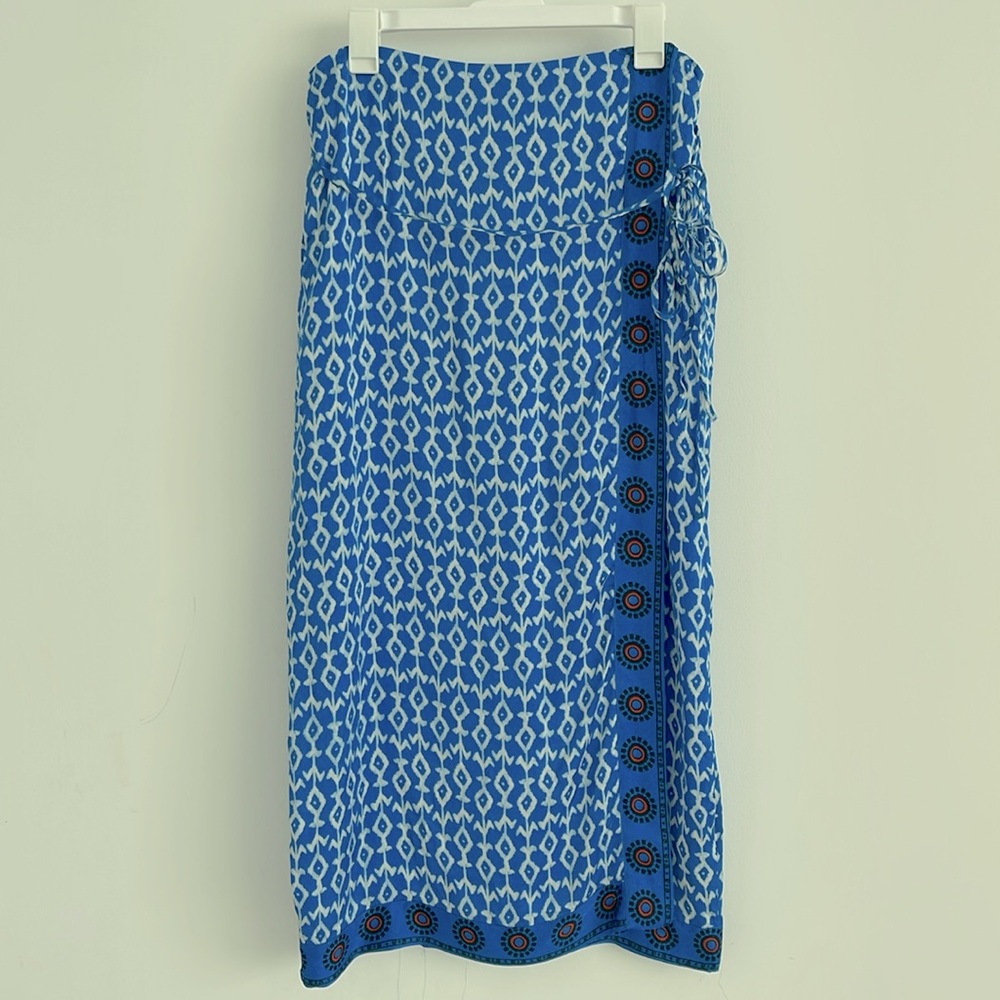 NWT Zara printed pareo long Clara skirt size Large (US) - Picture 11 of 13